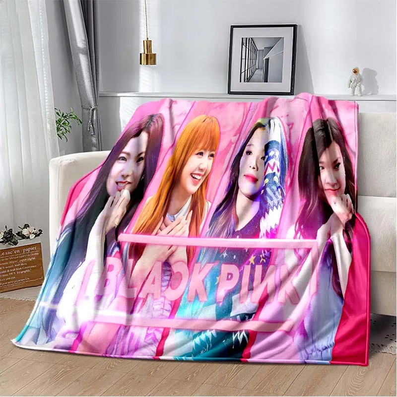 Kpop Girl Group Fashion Flannel Fluffy Fleece Throw Blanket Children and Adult Gift Sofa Travel Camping Blankets for Beds
Kpop Girl Group Fashion Flannel Fluffy Fleece Throw Blanket Children and Adult Gift Sofa Travel Camping Blankets for Beds