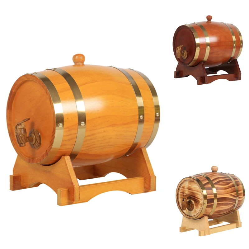 Oak Barrel, 1.5 L / 3 L Oak Storage Barrel Built-In Foil Liner To Store Your Own Whiskey, Beer, Wine, Bourbon, Brandy
Oak Barrel, 1.5 L / 3 L Oak Storage Barrel Built-In Foil Liner To Store Your Own Whiskey, Beer, Wine, Bourbon, Brandy
