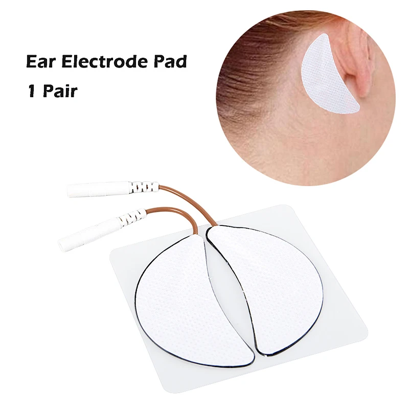 

Вкладыши для ушей из нетканого материала с электродами, подушечки для ушей, самоклеящиеся гелевые подушечки для низкочастотного импульсного массажного устройства для физиотерапии