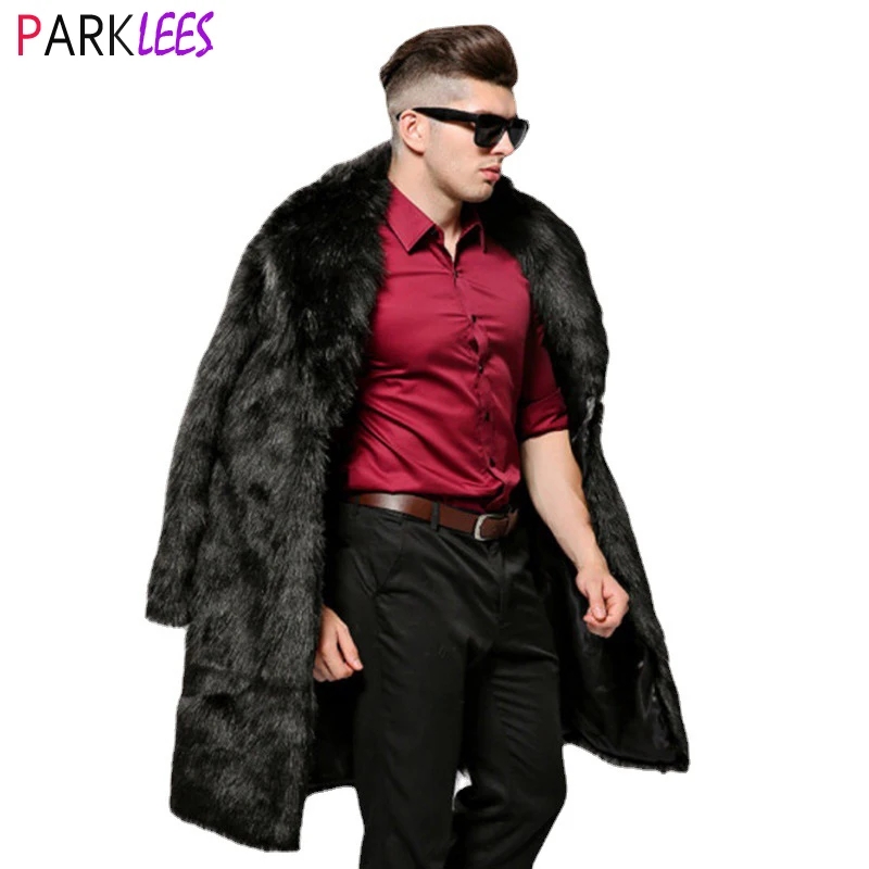 Men's Black Mid Long Faux Fur Coat Jacket 2022 Luxury Brand New North Winter Faux Fox Fur Thicken Warm Furry Overcoat Parka 6XL
Men's Black Mid Long Faux Fur Coat Jacket 2022 Luxury Brand New North Winter Faux Fox Fur Thicken Warm Furry Overcoat Parka 6XL