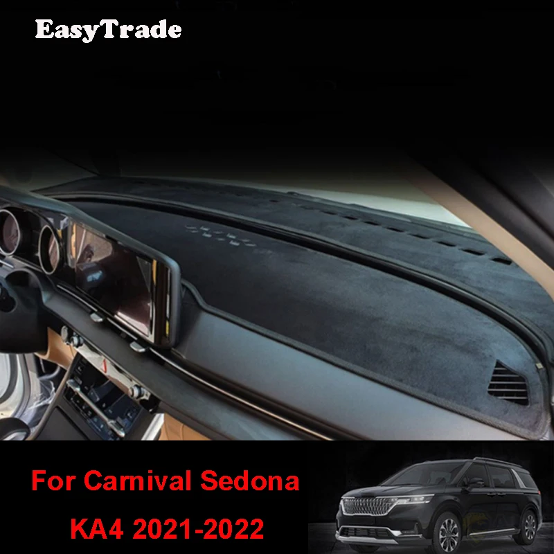 For Kia Carnival Sedona KA4 2021 2022 Accessories Car Dashboard Light-proof Mat Dash Non-Slip Carpet Sun Protection Cover Pad
For Kia Carnival Sedona KA4 2021 2022 Accessories Car Dashboard Light-proof Mat Dash Non-Slip Carpet Sun Protection Cover Pad