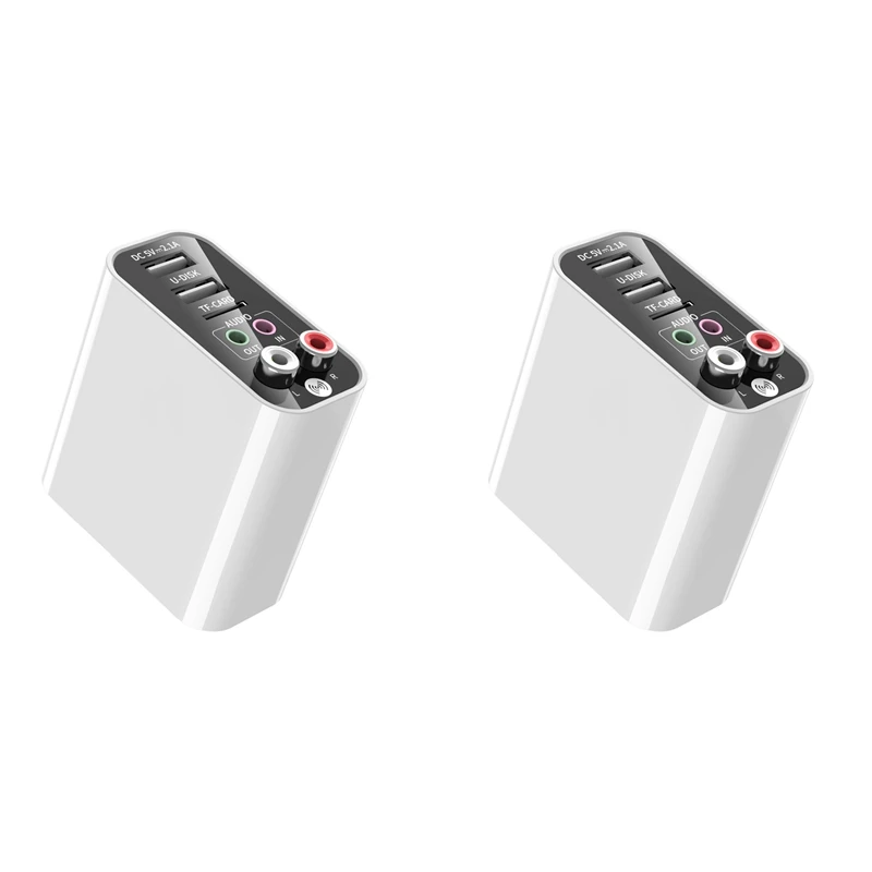 Bluetooth приемник передатчик 2-в-1 Bluetooth 5,0 AUX аудио адаптер для ТВ наушников динамиков настольного ПК 
Bluetooth приемник передатчик 2-в-1 Bluetooth 5,0 AUX аудио адаптер для ТВ наушников динамиков настольного ПК