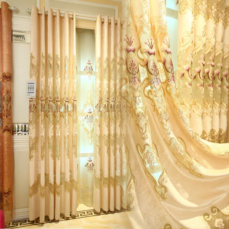 2022 New European-style Sunil Large Hollow Water-soluble Embroidery Curtains for Living Dining Room Bedroom.
2022 New European-style Sunil Large Hollow Water-soluble Embroidery Curtains for Living Dining Room Bedroom.