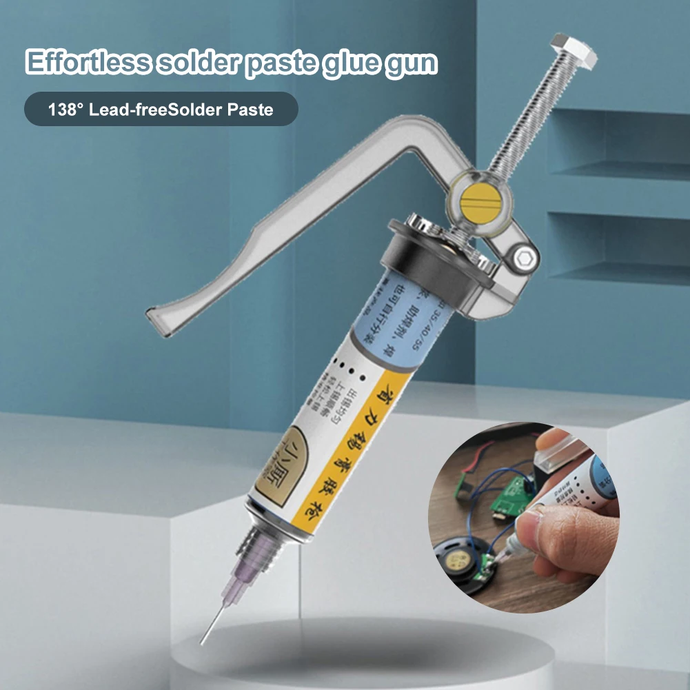 Solder Paste Extruder Glue Gun Welding Oil Green Oil Booster Propulsion Tool UV Glue Booster Rod Booster Soldering Accessories
Solder Paste Extruder Glue Gun Welding Oil Green Oil Booster Propulsion Tool UV Glue Booster Rod Booster Soldering Accessories
