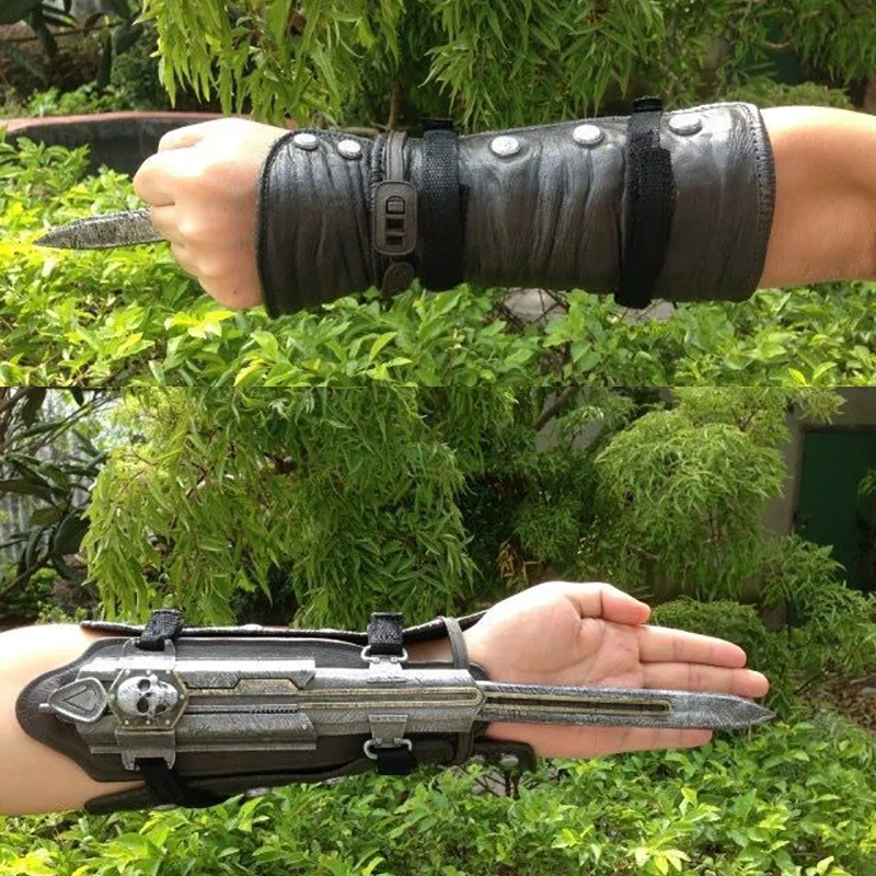 Edward Figure Hidden Blade Sword Creed Sleeve Gauntlets Weapon Props Sword Model Toy Gifts
Edward Figure Hidden Blade Sword Creed Sleeve Gauntlets Weapon Props Sword Model Toy Gifts