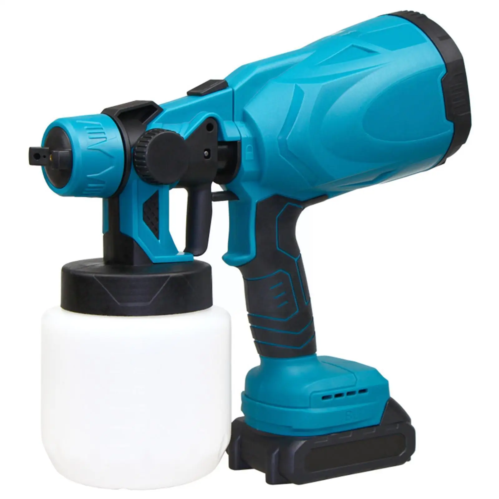 800ml Electric Spray Gun Cordless Paint Sprayer Auto Furniture Steel Coating Airbrush Easy Paint Sprayer For 18v Bat I0k5
800ml Electric Spray Gun Cordless Paint Sprayer Auto Furniture Steel Coating Airbrush Easy Paint Sprayer For 18v Bat I0k5
