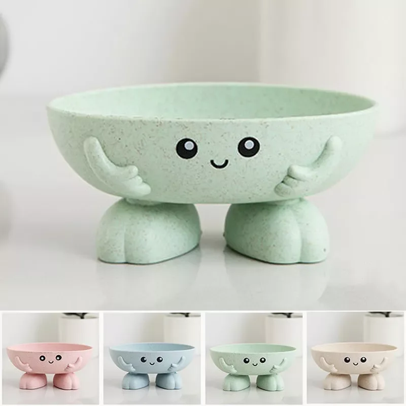 Eco-friendly Soap Box Non-slip Soap Dish Bathroom Supplies Soap Holder Cartoon Shape Storage Box
Eco-friendly Soap Box Non-slip Soap Dish Bathroom Supplies Soap Holder Cartoon Shape Storage Box