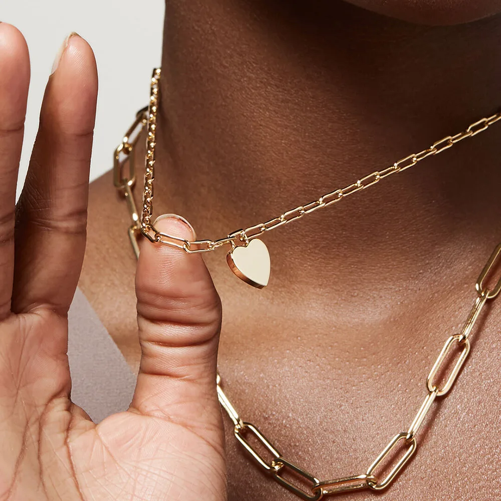 Vintage Retro Necklace for Woman Multi-layer Chain Peach Heart Pendant Necklace Jewelry Charm Metal Punk Accessories 2022 New
Vintage Retro Necklace for Woman Multi-layer Chain Peach Heart Pendant Necklace Jewelry Charm Metal Punk Accessories 2022 New