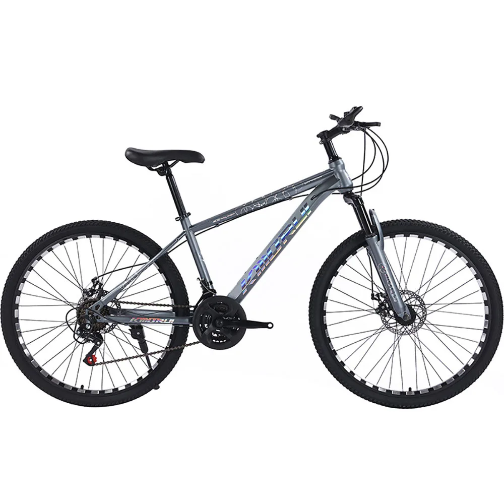 26 Inch Speed Change Bicycle Carbon Steel Bicycle Integrated Wheel Front And Rear Double Disc Brake Efficient Shock Absorption
26 Inch Speed Change Bicycle Carbon Steel Bicycle Integrated Wheel Front And Rear Double Disc Brake Efficient Shock Absorption