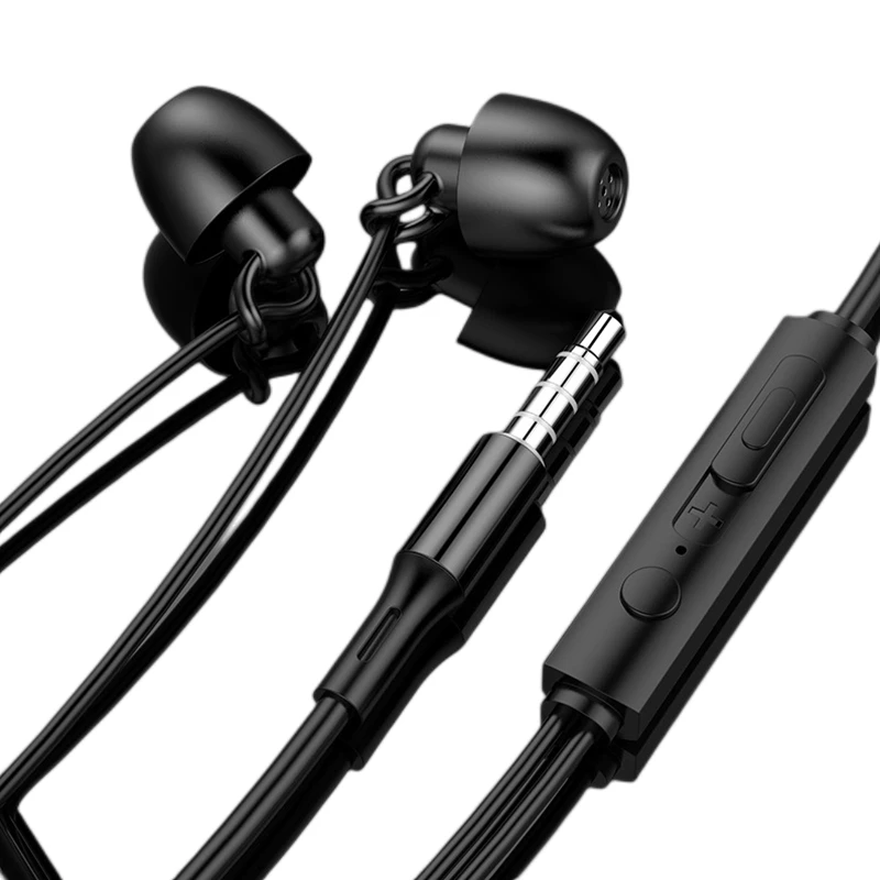 Soft Sleeping Headphone Silicone Anti-fold Headset In-Ear Earphones With Noise Cancelling 3.5mm Headphones Universal For Huawei
Soft Sleeping Headphone Silicone Anti-fold Headset In-Ear Earphones With Noise Cancelling 3.5mm Headphones Universal For Huawei