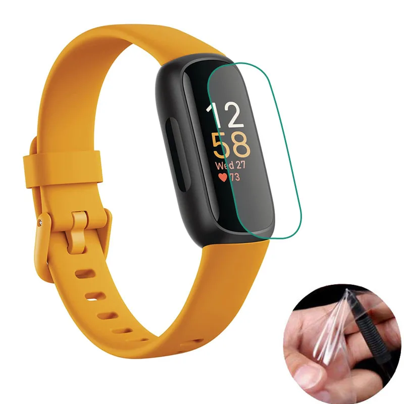 Мягкая прозрачная защитная пленка из ТПУ для смарт-браслета Fitbit Inspire 3, 5 шт.
Мягкая прозрачная защитная пленка из ТПУ для смарт-браслета Fitbit Inspire 3, 5 шт.