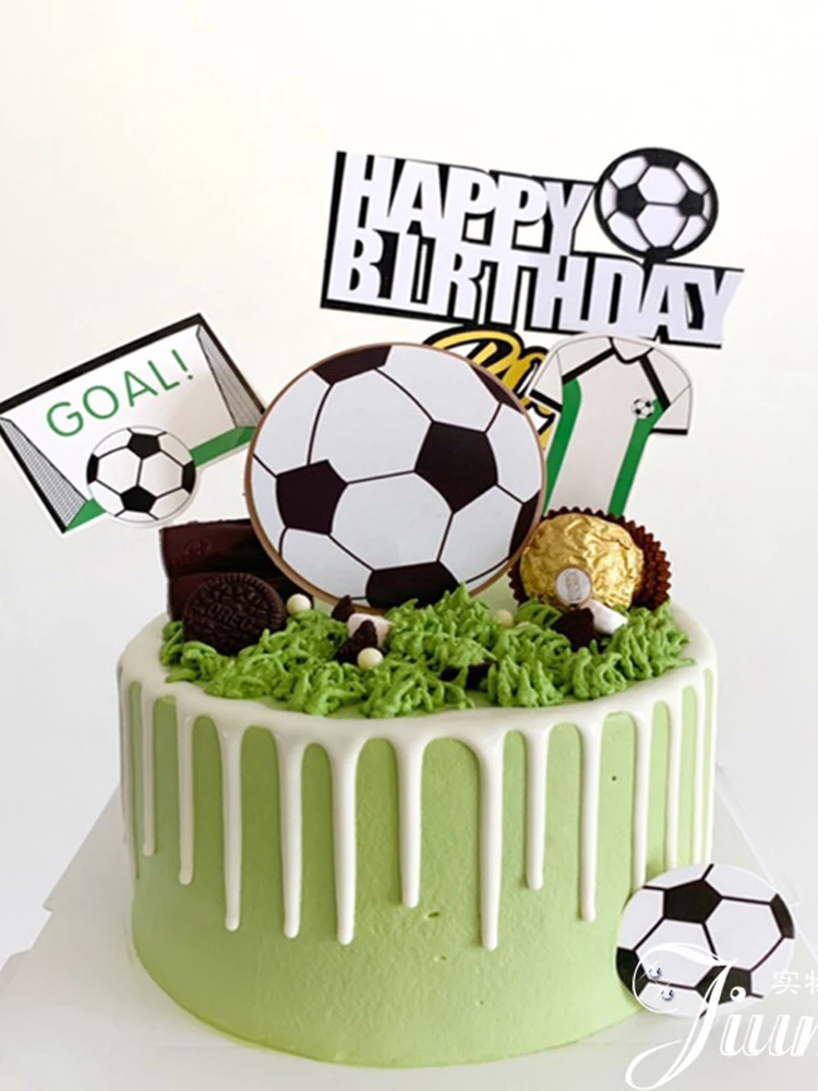 Cake Topper Football Hoop World Cup Happy Birthday Decoration Flag Anniversaire DIY Baking Supplies Cupcake Toppers Baby Shower
Cake Topper Football Hoop World Cup Happy Birthday Decoration Flag Anniversaire DIY Baking Supplies Cupcake Toppers Baby Shower