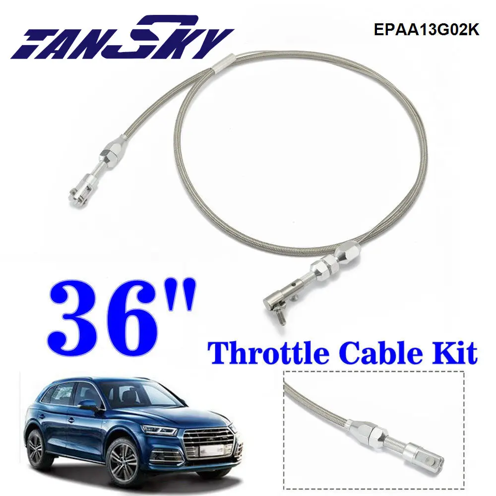 Универсальный трос дроссельной заслонки TANSKY EPAA13G02K из нержавеющей стали, регулируемая длина 36 дюймов
Универсальный трос дроссельной заслонки TANSKY EPAA13G02K из нержавеющей стали, регулируемая длина 36 дюймов