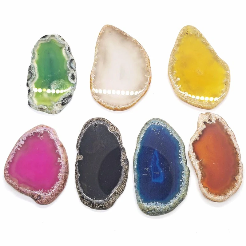 Natural Stone Agate Piece Necklace Pendant 20-50mm Charms Irregular Agate Pendant DIY Jewelry Making Sweater Chain Accessories
Natural Stone Agate Piece Necklace Pendant 20-50mm Charms Irregular Agate Pendant DIY Jewelry Making Sweater Chain Accessories