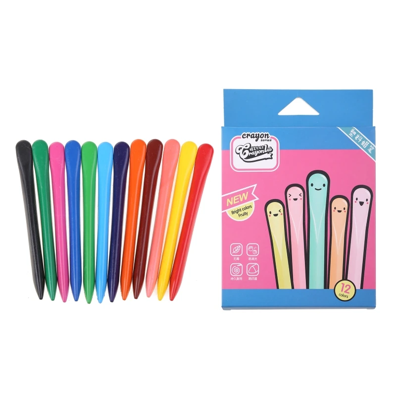 Children’s Crayon Set w/ Optional 12/6 Colors Washable Painting Crayon Food-Grade Coloring Pen Kindergarten Art Supplies
Children’s Crayon Set w/ Optional 12/6 Colors Washable Painting Crayon Food-Grade Coloring Pen Kindergarten Art Supplies