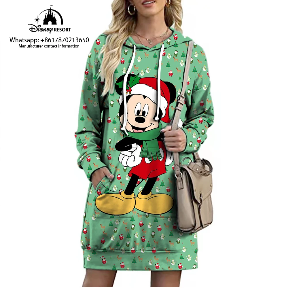 Винни Пух и Микки мультфильм Рождество коллекция уличная одежда Disney бренд длинное худи Осень Новое Сексуальное мини платье 2022
Винни Пух и Микки мультфильм Рождество коллекция уличная одежда Disney бренд длинное худи Осень Новое Сексуальное мини платье 2022