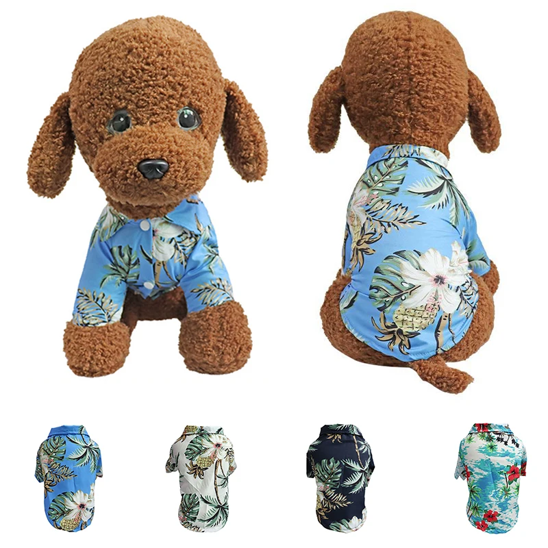Hawaiian Beach Style Dog T-Shirts Thin Breathable Summer Dog Clothes for Small Dogs Puppy Pet Cat Vest Chihuahua Yorkies Poodle
Hawaiian Beach Style Dog T-Shirts Thin Breathable Summer Dog Clothes for Small Dogs Puppy Pet Cat Vest Chihuahua Yorkies Poodle