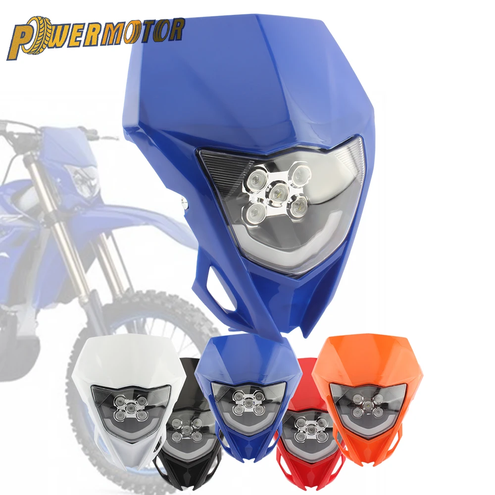 Motorcycle Headlight LED Plate Fairing for YAMAHA WR250F WR450F 2012-2018 Headlamp Accessories Dirt Pit Bike Motocross Enduro
Motorcycle Headlight LED Plate Fairing for YAMAHA WR250F WR450F 2012-2018 Headlamp Accessories Dirt Pit Bike Motocross Enduro