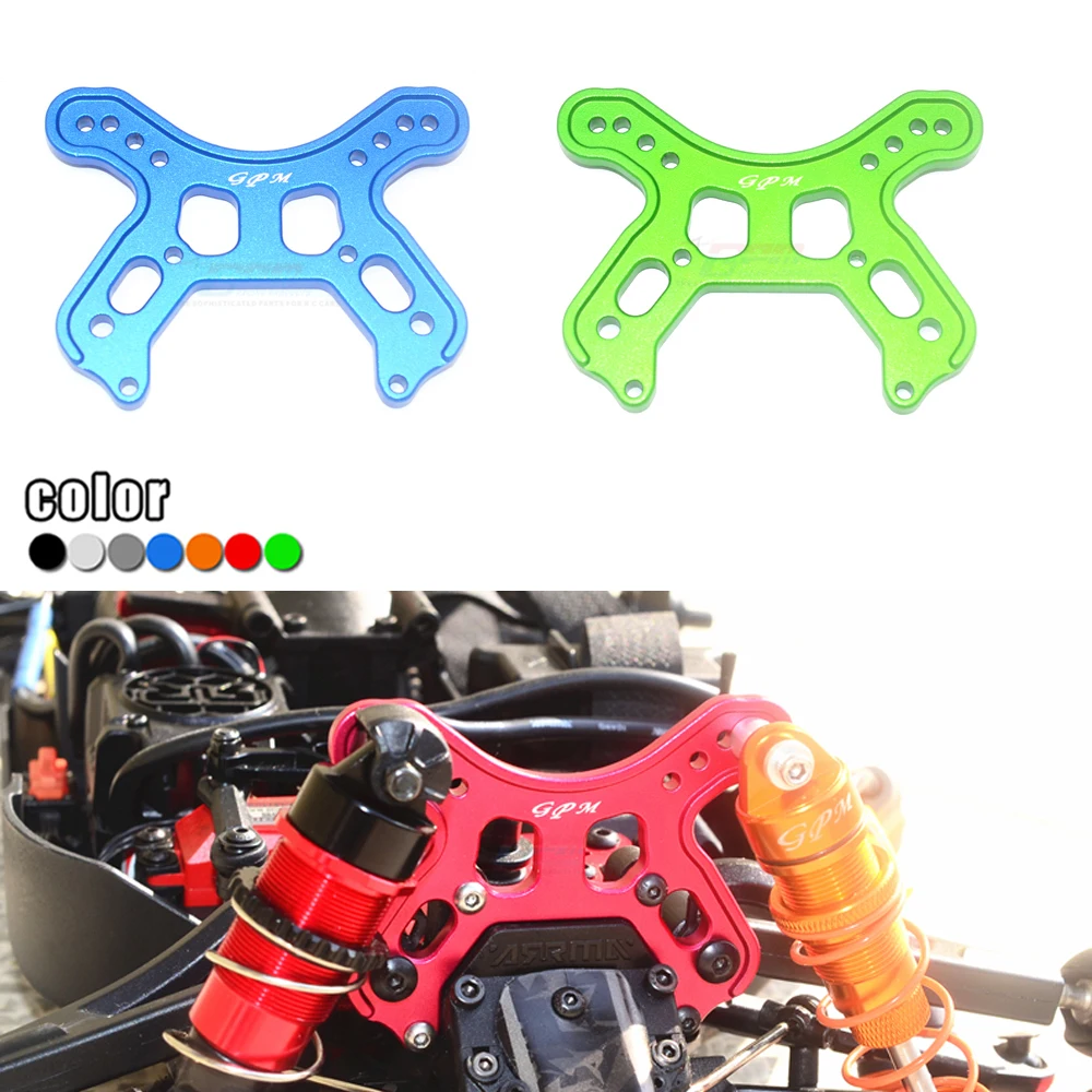 GPM Metal Aluminum front shock absorber plate front shock absorber frame AR330377 For ARRMA 1/8 TYPHON 6S BLX BUGGY ARA106046
GPM Metal Aluminum front shock absorber plate front shock absorber frame AR330377 For ARRMA 1/8 TYPHON 6S BLX BUGGY ARA106046