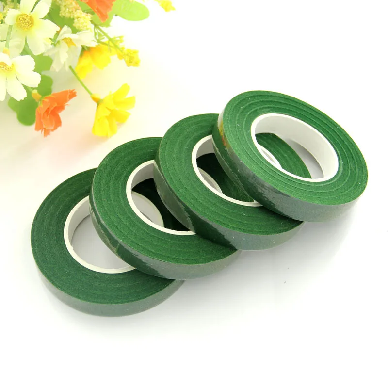 30 Yard 12MM Floral Stem Tape Corsages Buttonhole Artificial Flower Stamen Wrap Florist Green Tapes Nylon Flower Supplies
30 Yard 12MM Floral Stem Tape Corsages Buttonhole Artificial Flower Stamen Wrap Florist Green Tapes Nylon Flower Supplies