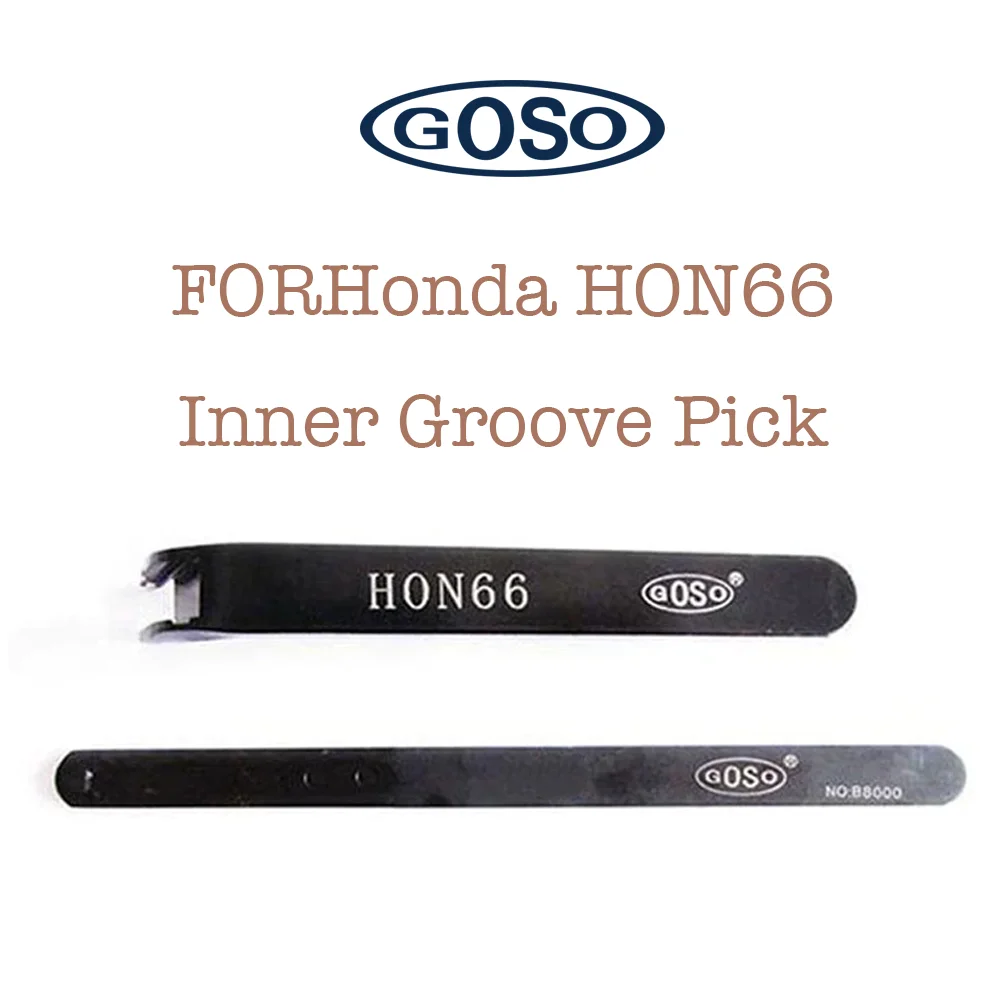 GOSO Pick Tool ForHonda HON66 Inner Groove Auto Keyway Unlock Lost Key Professional Locksmith Tension Wrench Easy Insert Open
GOSO Pick Tool ForHonda HON66 Inner Groove Auto Keyway Unlock Lost Key Professional Locksmith Tension Wrench Easy Insert Open