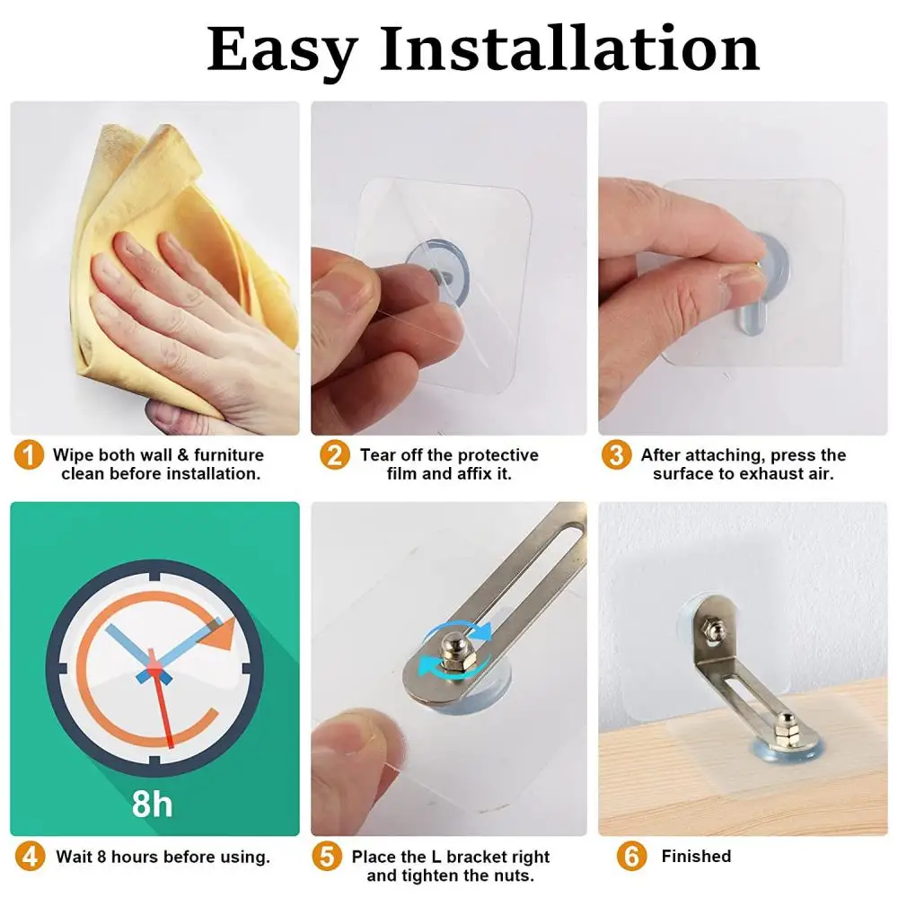 Opp Bag Display Rack Hooks Self-adhesive Headphones Stand Holders Household Accessories Anti-tipping Retainer L-bracket 40g
Opp Bag Display Rack Hooks Self-adhesive Headphones Stand Holders Household Accessories Anti-tipping Retainer L-bracket 40g