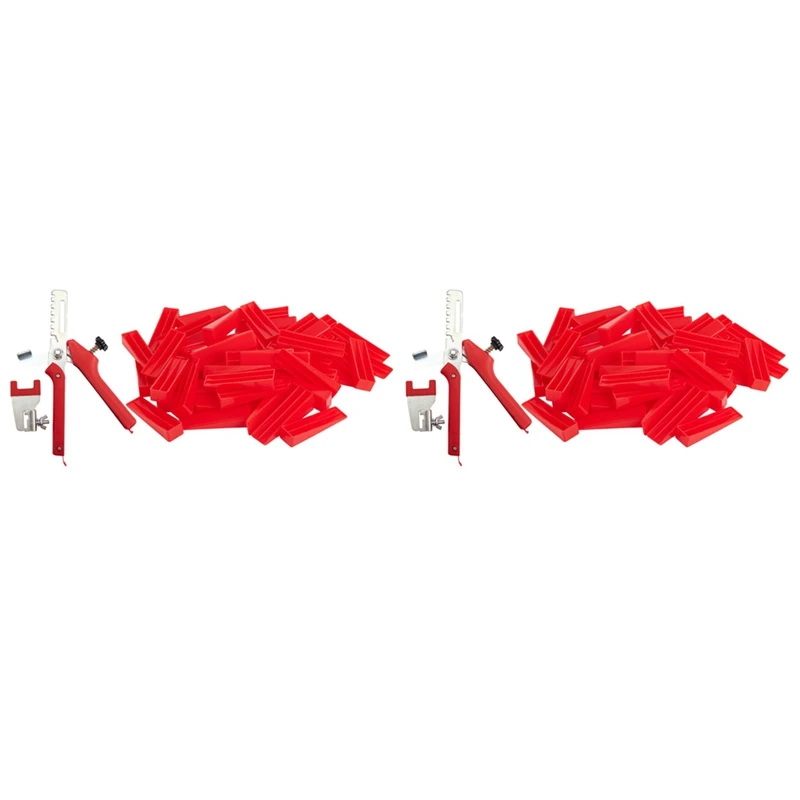 HOT SALE 2X Accurate Tile Leveling System 200 Clips + 200 Wedges+ 2 Tile Pliers Floor Wall Flat Leveler Plastic Spacers Tool
HOT SALE 2X Accurate Tile Leveling System 200 Clips + 200 Wedges+ 2 Tile Pliers Floor Wall Flat Leveler Plastic Spacers Tool