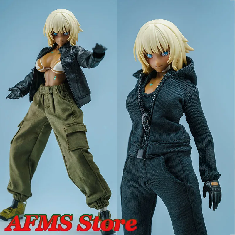 1/12 Mobile Suit Girl Clothes Suit Fashion Hoodies With Zipper Leather Jacket Vest True Pocket Pants Fits 6" Action Figure Body
1/12 Mobile Suit Girl Clothes Suit Fashion Hoodies With Zipper Leather Jacket Vest True Pocket Pants Fits 6" Action Figure Body