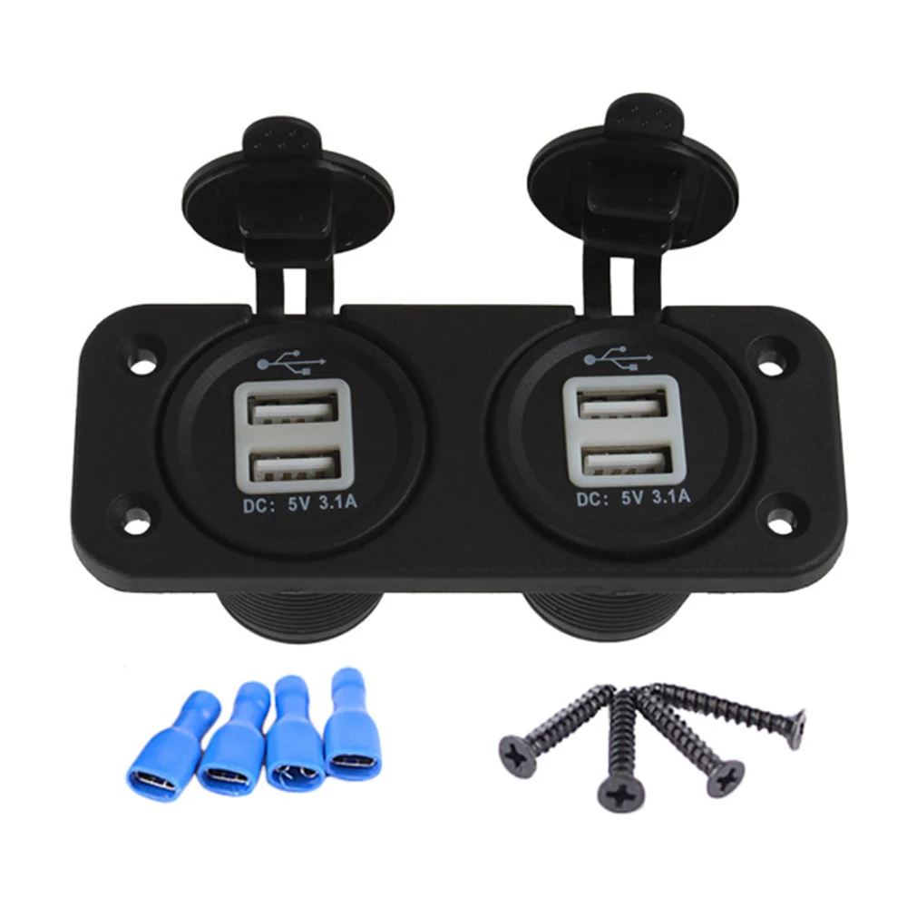 Car Accessories Modified 4 USB 12V-24V 3.1A Car Charger RV Modified Waterproof Cigarette Lighter Power Socket For Phone Outlet
Car Accessories Modified 4 USB 12V-24V 3.1A Car Charger RV Modified Waterproof Cigarette Lighter Power Socket For Phone Outlet