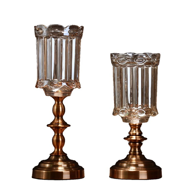 Nordic Retro Glass Vase Candle Holder Luxury Metal Base Candlestick Decorative Vases Modern Dining Table Living Room Decoration
Nordic Retro Glass Vase Candle Holder Luxury Metal Base Candlestick Decorative Vases Modern Dining Table Living Room Decoration