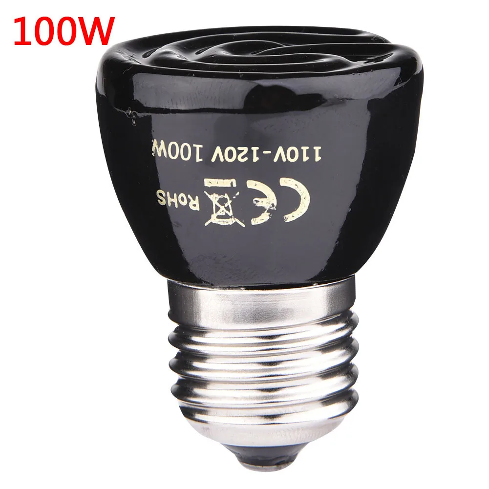 25W50W75W100W E27 FarInfrared Ceramic Pet Heating Lamp Lizard Tortoise Spider Reptiles Box Heater Warmer Heat Bulb Light
25W50W75W100W E27 FarInfrared Ceramic Pet Heating Lamp Lizard Tortoise Spider Reptiles Box Heater Warmer Heat Bulb Light