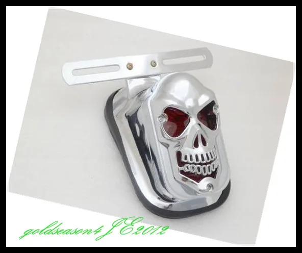 Задний фонарь с черепом для Kawasaki Suzuki Classic Custom Bike 
Задний фонарь с черепом для Kawasaki Suzuki Classic Custom Bike