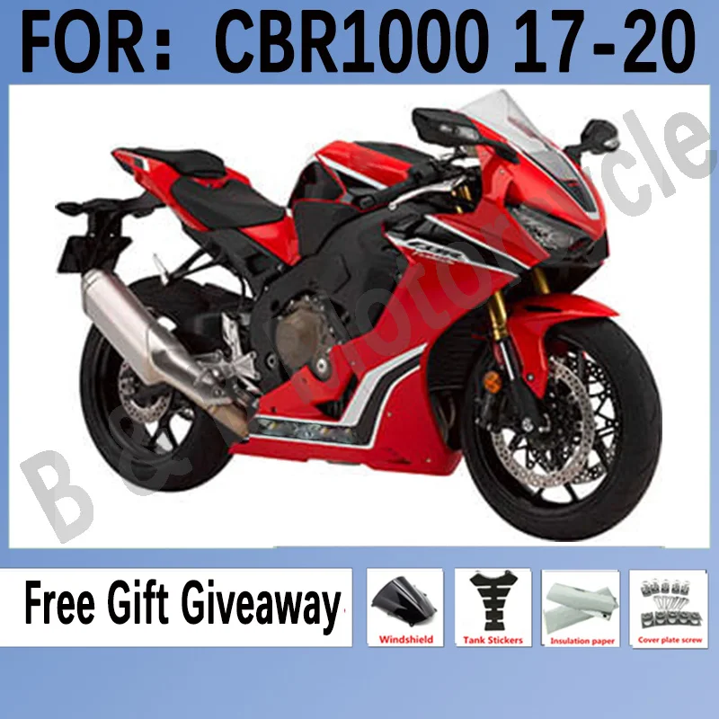 Новый комплект обтекателей для мотоцикла ABS Подходит для HONDA CBR1000RR 2017 2018 2019 CBR1000 RR 17 18 19 20 обтекатель для кузова красный черный
Новый комплект обтекателей для мотоцикла ABS Подходит для HONDA CBR1000RR 2017 2018 2019 CBR1000 RR 17 18 19 20 обтекатель для кузова красный черный