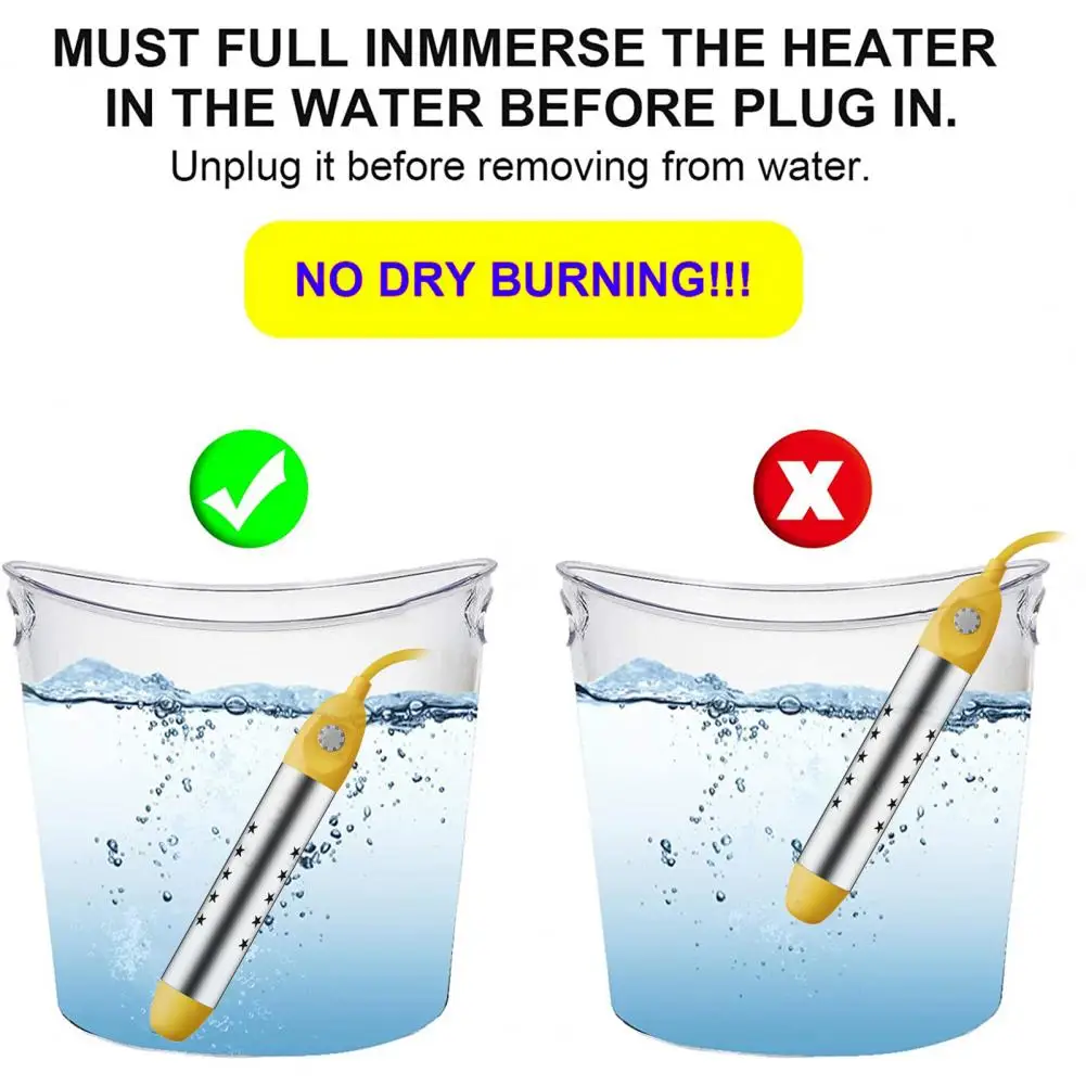 Practical Water Boiler Anti-scalding Heat-resistant Antioxidant Autumn Winter Heating Rod Immersion Heater Heating
Practical Water Boiler Anti-scalding Heat-resistant Antioxidant Autumn Winter Heating Rod Immersion Heater Heating
