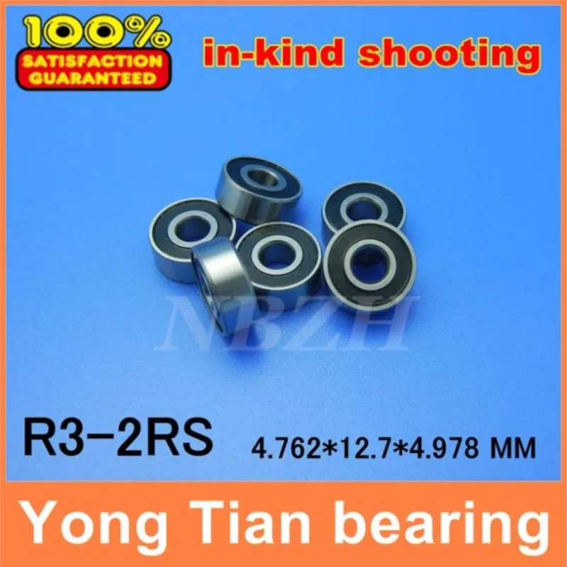 High Quality inch series miniature rubber shielded ball bearing R3-2RS / R3RS 3/16 x1 /2 x 0.196 inch 4.762x12.70x4.978 mm
High Quality inch series miniature rubber shielded ball bearing R3-2RS / R3RS 3/16 x1 /2 x 0.196 inch 4.762x12.70x4.978 mm
