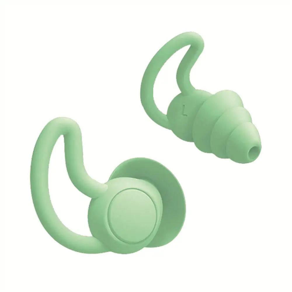 3 Layer Soft Silicone Ear Plugs Tapered Sleep Noise Reduction Earplugs Sound Insulation Ear Protector Swimming Accessories 
3 Layer Soft Silicone Ear Plugs Tapered Sleep Noise Reduction Earplugs Sound Insulation Ear Protector Swimming Accessories