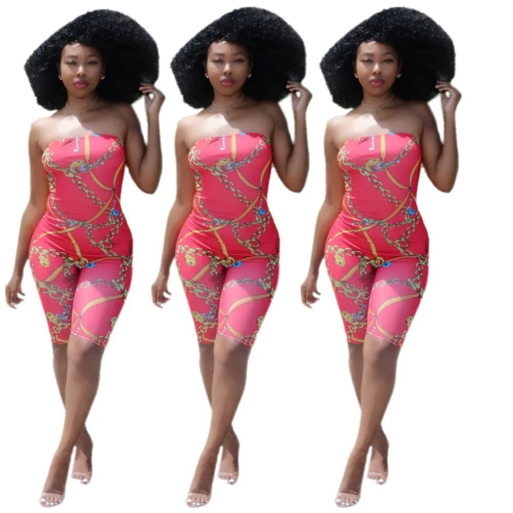 ZH5018 Summer Jumpsuit Women's Sexy Streetwear Fashion Pink Large Gold Chain Off Shoulder Bodysuit Shorts Women
ZH5018 Summer Jumpsuit Women's Sexy Streetwear Fashion Pink Large Gold Chain Off Shoulder Bodysuit Shorts Women