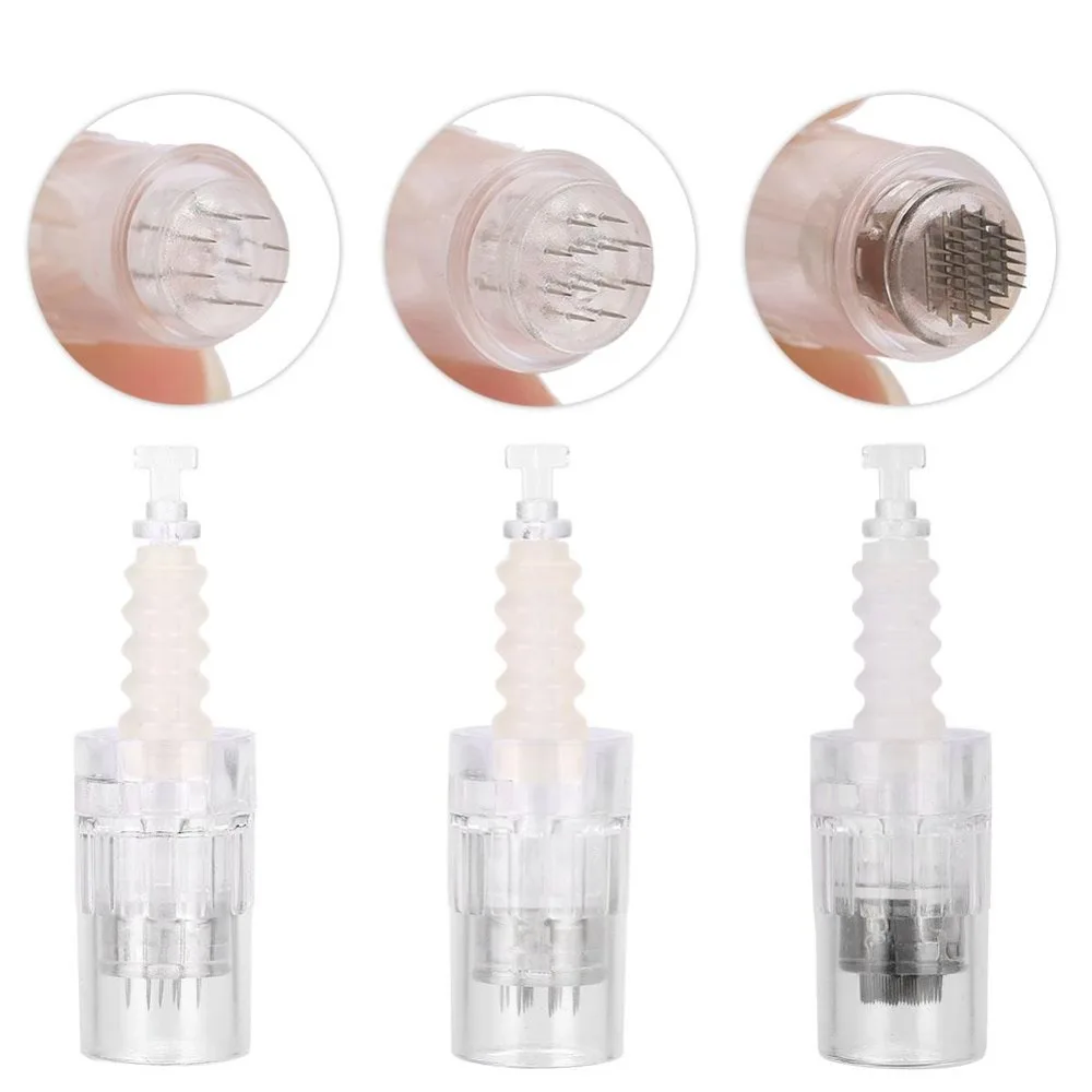 10pcs 9 12 36pin Tattoo Needle Cartridge Auto Electric Derma Pen Microblading Needle Screw Tip Micro Tattoo Needle Transparent
10pcs 9 12 36pin Tattoo Needle Cartridge Auto Electric Derma Pen Microblading Needle Screw Tip Micro Tattoo Needle Transparent