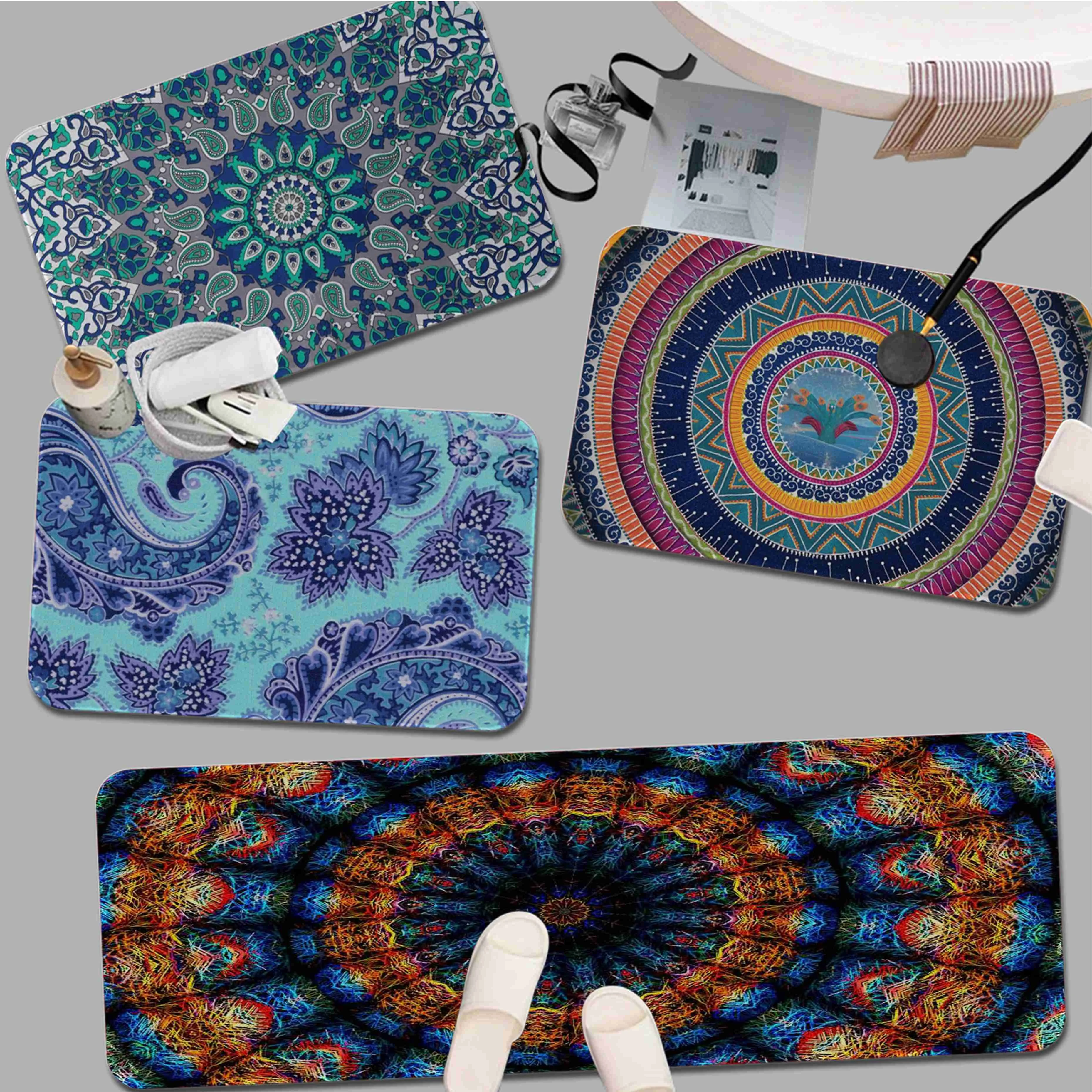 Bohemia Floor Carpet Rectangle Anti-slip Home Soft Badmat Front Door Indoor Outdoor Mat Welcome Rug
Bohemia Floor Carpet Rectangle Anti-slip Home Soft Badmat Front Door Indoor Outdoor Mat Welcome Rug