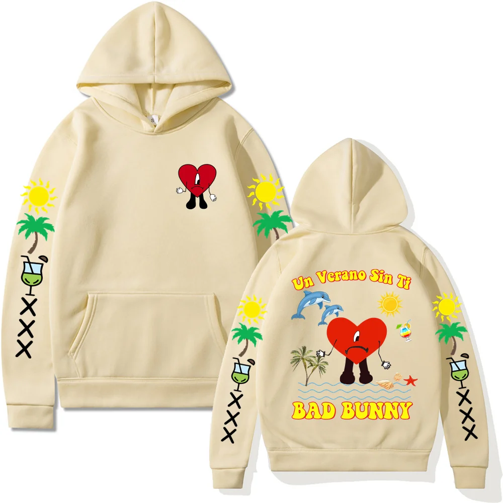 Bad Bunny Hoodie Men Fashion Coat Letter Print Hoodies Kids Hip Hop Hoodie Women Sweatshirt Coat Rap Sweat Autumn Winter Clothes
Bad Bunny Hoodie Men Fashion Coat Letter Print Hoodies Kids Hip Hop Hoodie Women Sweatshirt Coat Rap Sweat Autumn Winter Clothes
