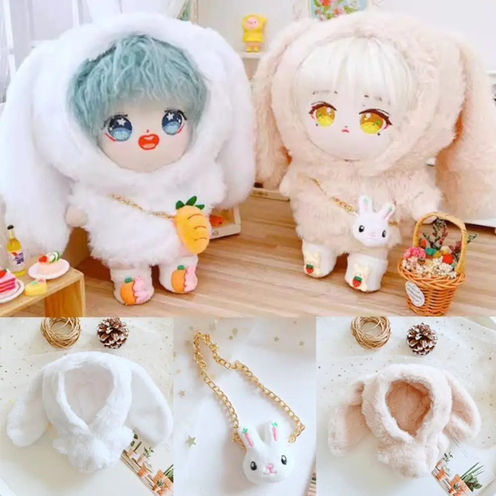 Big Ear Rabbit Doll Clothes New Cartoon Cotton Plush Doll Bags Shoes Mini Doll Clothes For Cotton Stuffed Dolls
Big Ear Rabbit Doll Clothes New Cartoon Cotton Plush Doll Bags Shoes Mini Doll Clothes For Cotton Stuffed Dolls