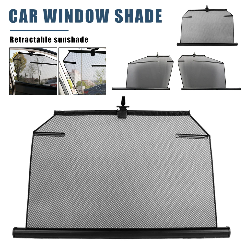 Car Window Shade Retractable Sunshade With Hook Sun Protection Front Rear Window Curtain Cover Universal Shade For Heat UV Glare
Car Window Shade Retractable Sunshade With Hook Sun Protection Front Rear Window Curtain Cover Universal Shade For Heat UV Glare