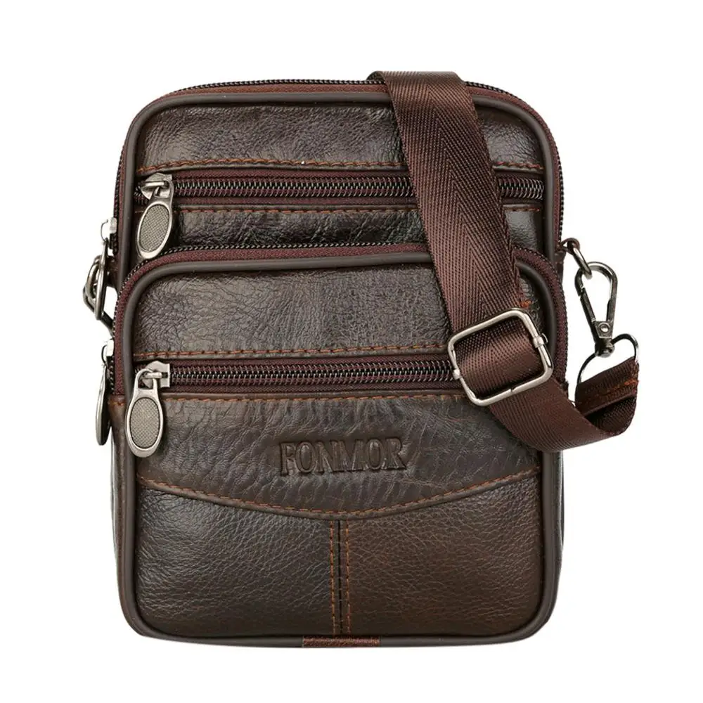 Fashion Men's Leather Small Messenger Bag Male Satchels Multifunctional Shoulder Bag Genuine Leather Crossbody Bags for Men
Fashion Men's Leather Small Messenger Bag Male Satchels Multifunctional Shoulder Bag Genuine Leather Crossbody Bags for Men