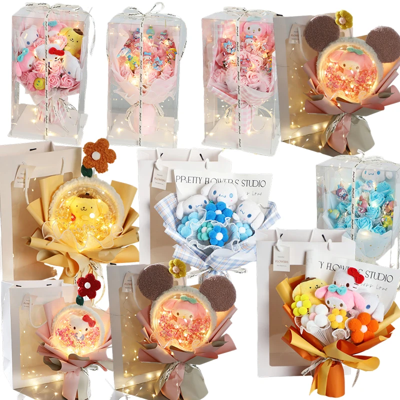 Kawaii Kittys Mymelody Creative Bouquet Send Girls Girlfriend Classmate Best Friend Special Birthday Present Valentine's Day
Kawaii Kittys Mymelody Creative Bouquet Send Girls Girlfriend Classmate Best Friend Special Birthday Present Valentine's Day