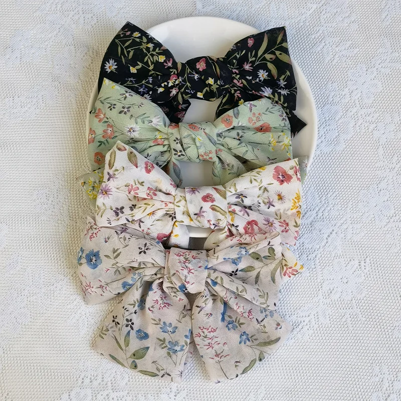 Retro Shattered Flowers Bowknot Hair Clip Fashion Women Boutique Hairgrips Headwear Hair Accessories For Girls Wholesale
Retro Shattered Flowers Bowknot Hair Clip Fashion Women Boutique Hairgrips Headwear Hair Accessories For Girls Wholesale