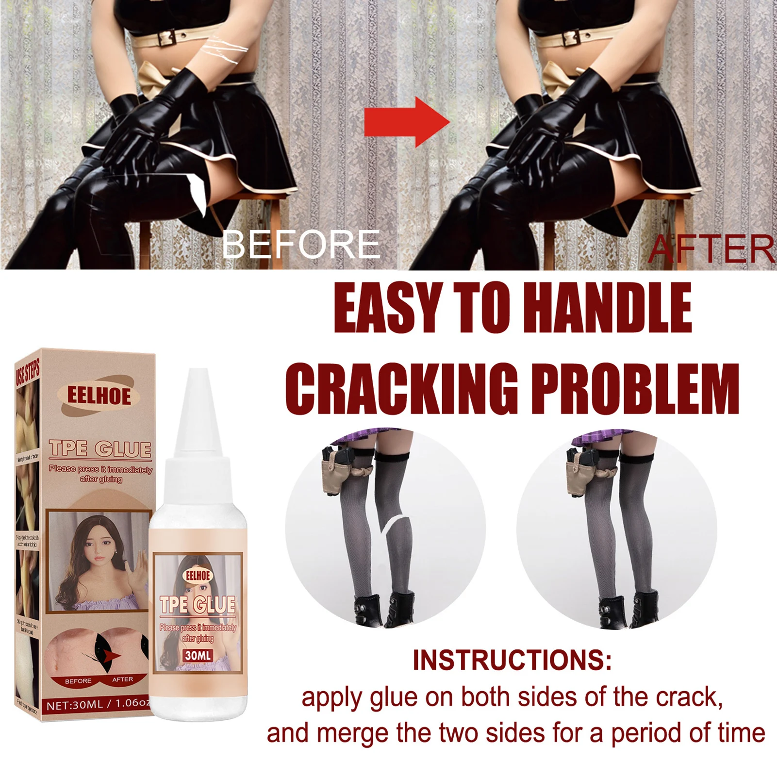 TPE Glue Doll Fast Repair Liquid Stain Remover TPE Doll Accessories For Repair DollsRepair Agent Patching Fixing Supplies For
TPE Glue Doll Fast Repair Liquid Stain Remover TPE Doll Accessories For Repair DollsRepair Agent Patching Fixing Supplies For