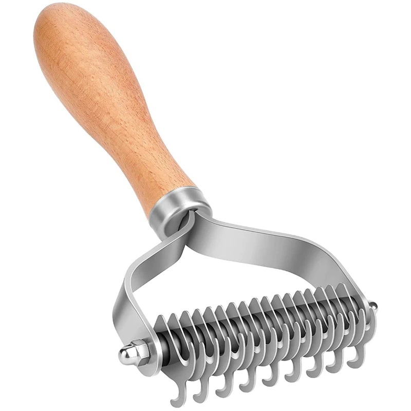 Щетка для груминга домашних животных, двухсторонняя расческа для собак и кошек, безопасная расческа для вычесывания и спутывания шерсти/сп... 
Щетка для груминга домашних животных, двухсторонняя расческа для собак и кошек, безопасная расческа для вычесывания и спутывания шерсти/сп...