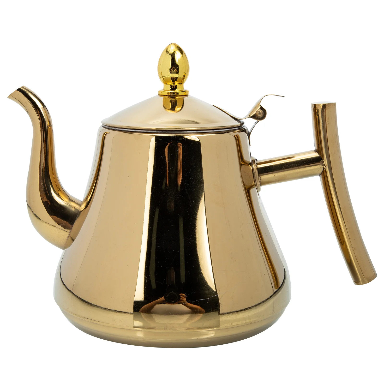 Stainless Steel Tea Kettle Loose Tea Pot Coffee Kettle Coffee Pots Teapot Coil Filter Coffee Maker with Strainer
Stainless Steel Tea Kettle Loose Tea Pot Coffee Kettle Coffee Pots Teapot Coil Filter Coffee Maker with Strainer