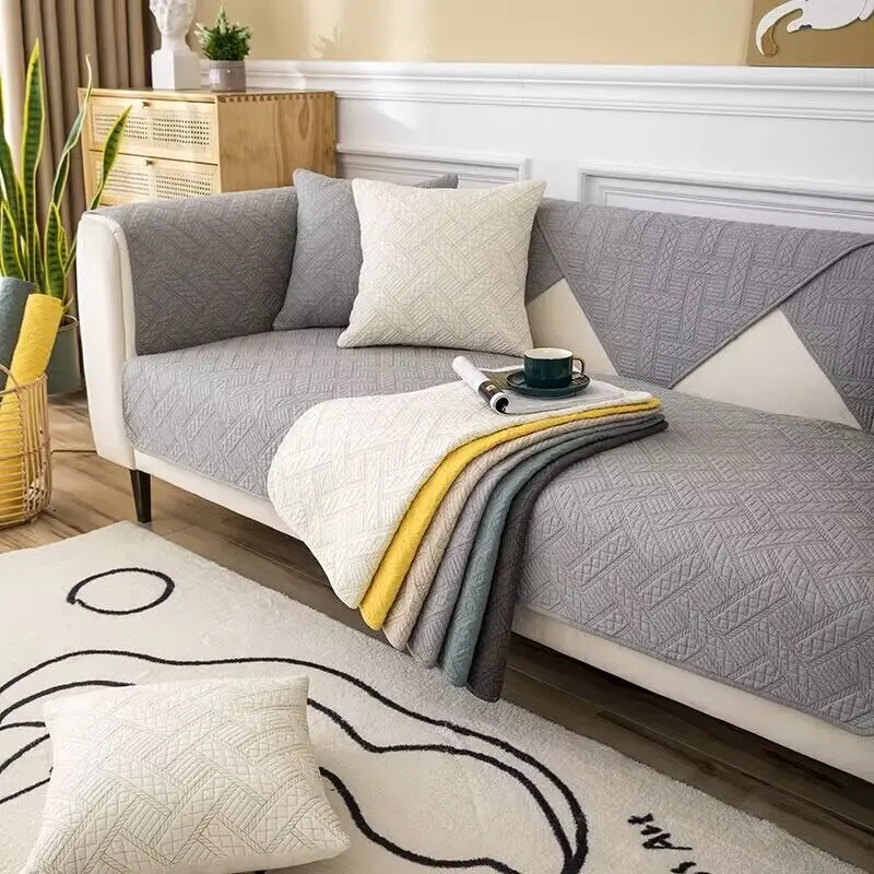 Washable Cotton Sofa Cover Breathable Adjustable Slipcover Non-slip Home Textile Decor Settee Recliner Armchair Cushion Towel
Washable Cotton Sofa Cover Breathable Adjustable Slipcover Non-slip Home Textile Decor Settee Recliner Armchair Cushion Towel