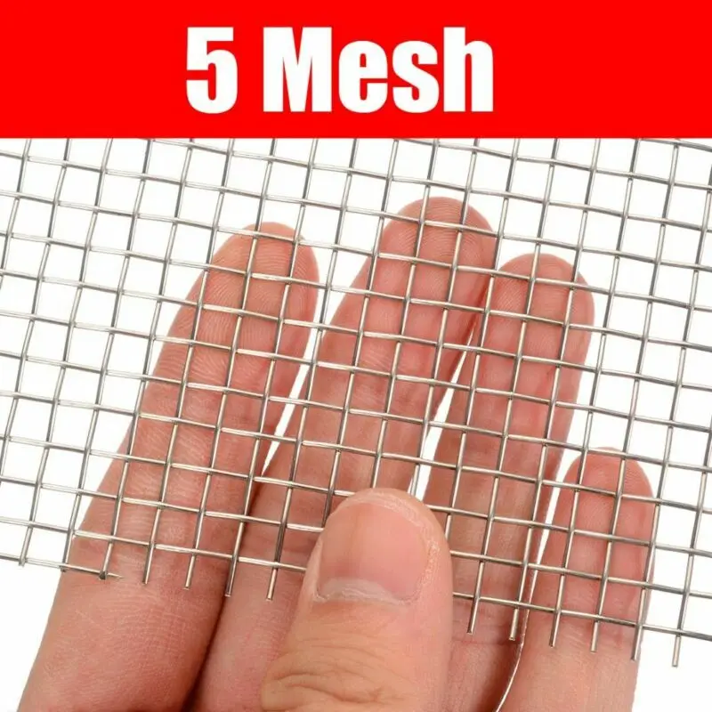 Wire Filter Woven 15cmx30cm 5.9" x 11.8" 5/8/20/30/40 Mesh Filter Filtration Stainless Steel Brand new Durable
Wire Filter Woven 15cmx30cm 5.9" x 11.8" 5/8/20/30/40 Mesh Filter Filtration Stainless Steel Brand new Durable